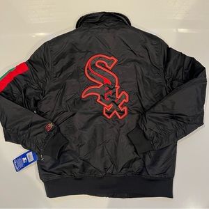 Chicago White Sox Starter x Ty Mopkins Black History Month Jacket Size Large